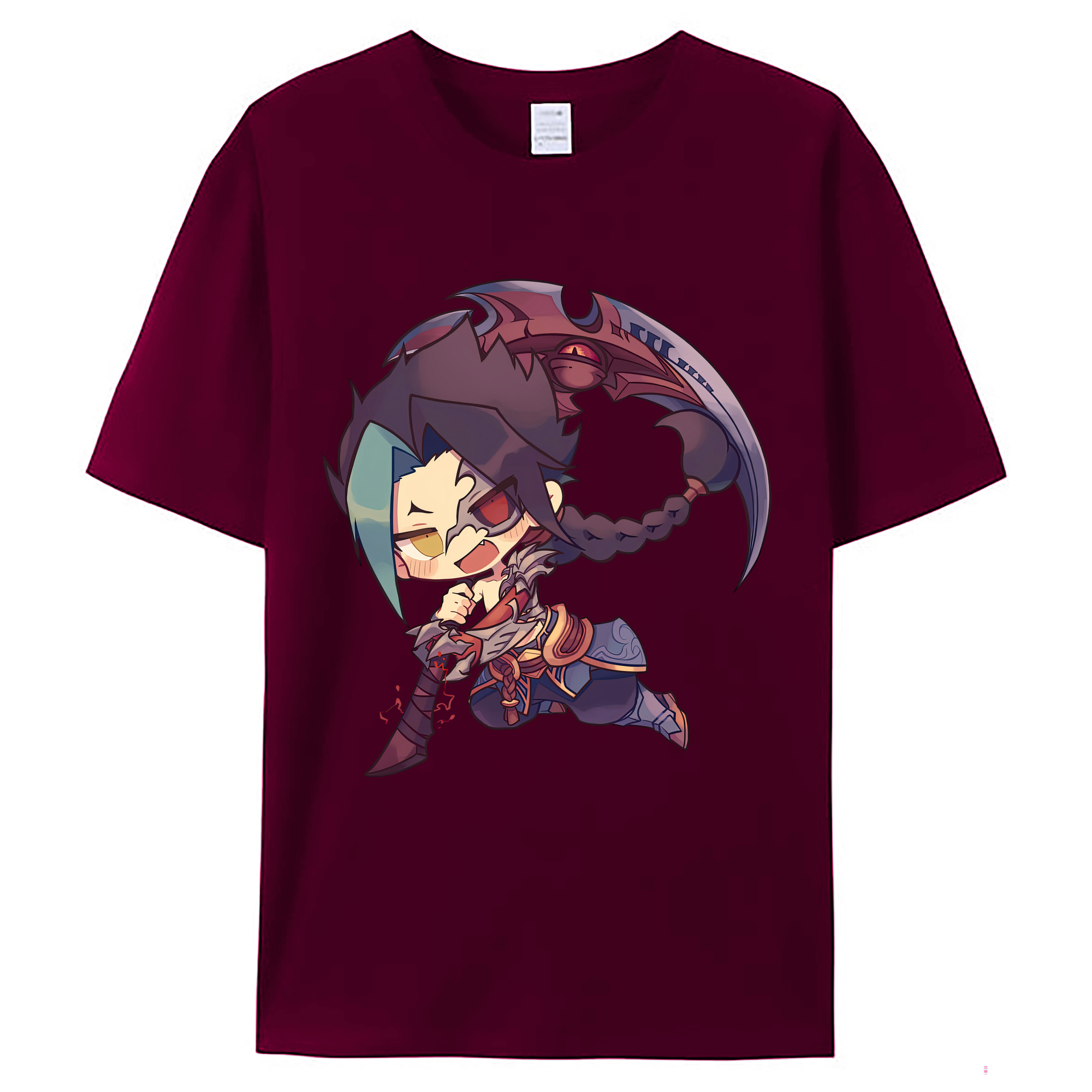 （画像用） リーグ・オブ・レジェンド League of Legends LOL レディースカジュアルプリントTシャツ（綿100％）